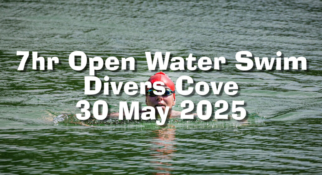 7hr open water swim in Divers Cove in Godstone